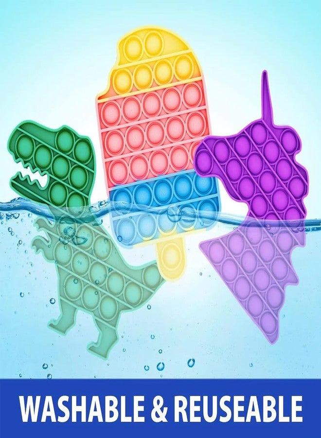 Toyfinity Sensory Fidget Toys Bulk 50 Pcs | Fidgets for Classroom | Party Favors for Kids | Treasure Box Toys for Classroom Prizes | goodie bags stuffers for kids | Gifts for Boys & Girls Ages 2+ Years Old - Image 4